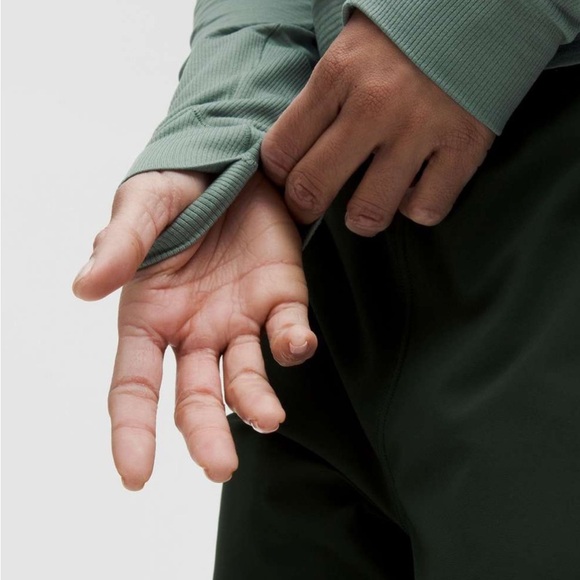 Lululemon Swiftly Tech Long-Sleeve Shirt 2.0 *Waist Length Crater Blue Sz12 NWT - Picture 6 of 7